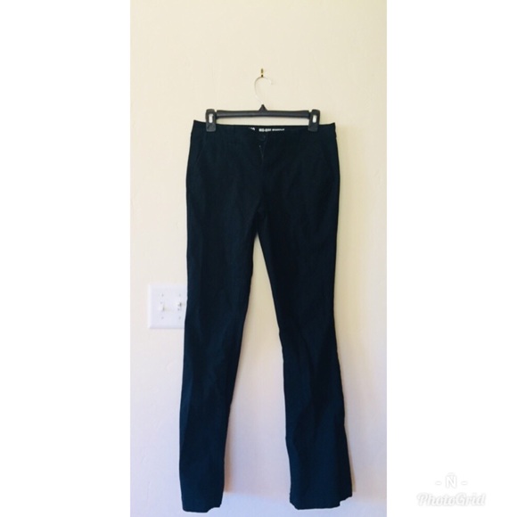 mossimo mid rise bootcut black pants